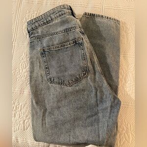 H&M Loose Mom Blue Denim Jeans